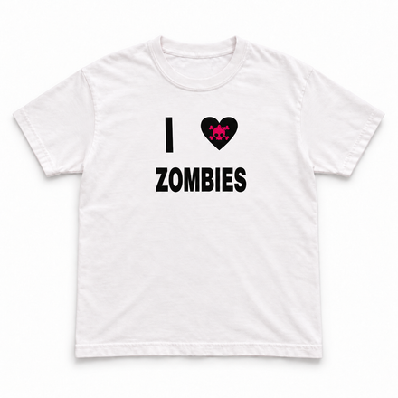 'I Heart Zombies' Baby Tee