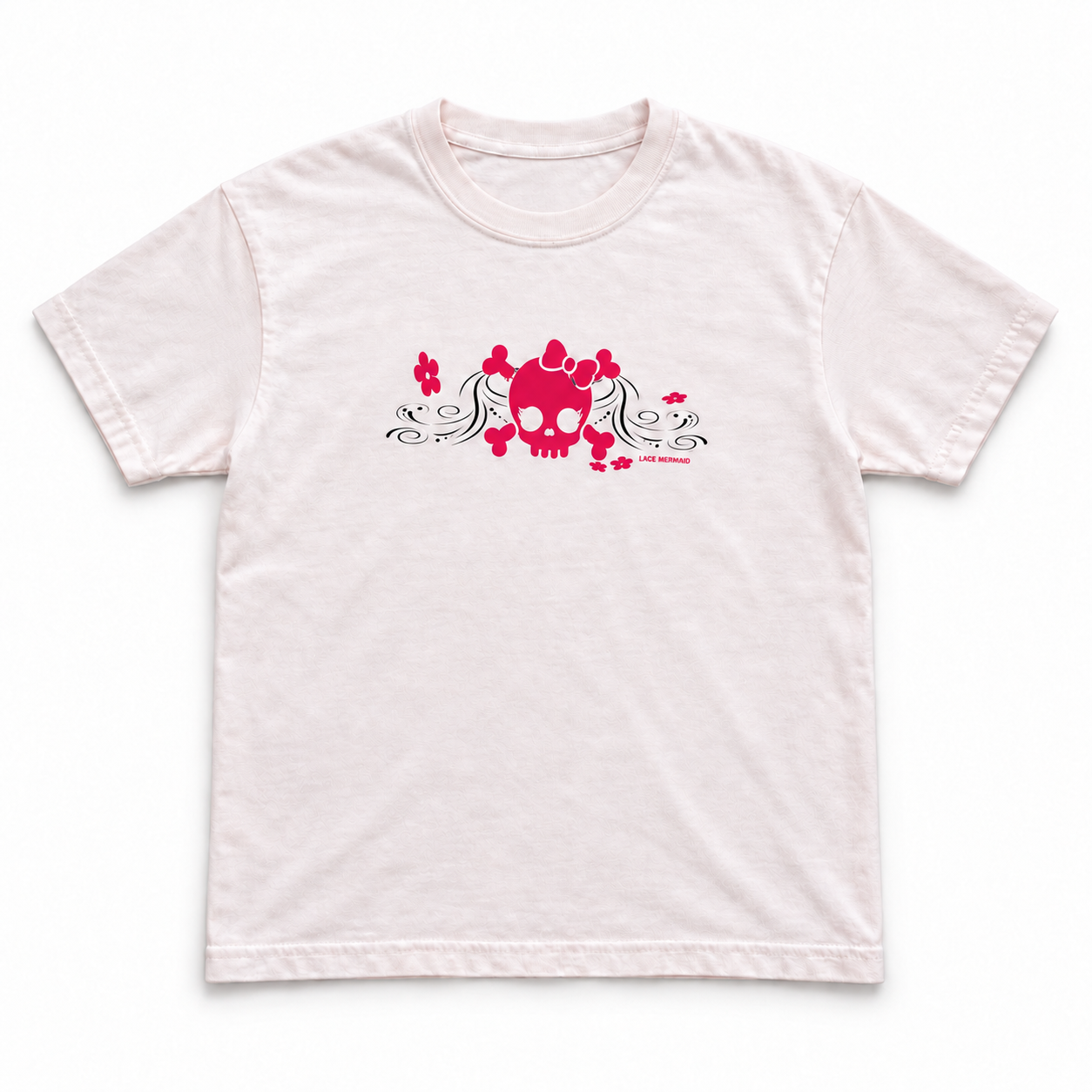 Flower Skull Baby Tee