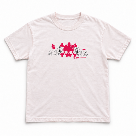 Flower Skull Baby Tee